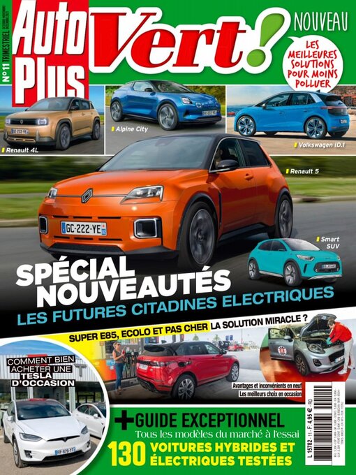 Title details for Auto Plus Vert by Editions Mondadori Axel Springer (EMAS) - Available